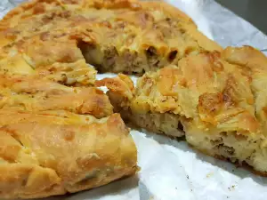 Turkish Borek with Minced Meat