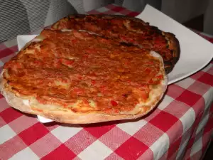 Tasty Turkish Pizza