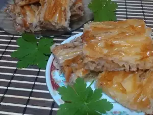 Tül Perde Tatlısı (Turkish Syrupy Cake)