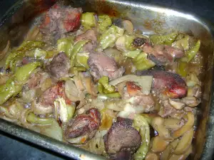 Pork Bites with Onions