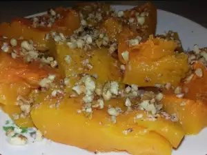 Steamed Boiled Pumpkin in a Multicooker