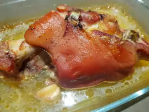 Boiled-Baked Shank with Honey Crust