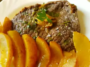 Stewed Veal with Pears