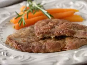 Veal Steaks in a Pan