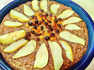 Vegan Apple and Carob Cake