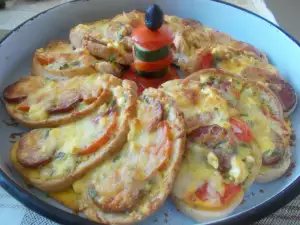 Dry Bread Wreath Breakfast