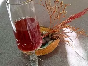 Homemade Cherry Wine