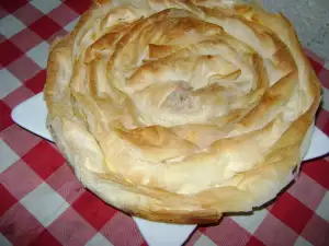 Rolled Cheese Pastry with Feta