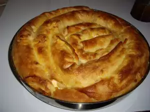 Rolled Phyllo Pastry Pie