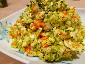 Vitamin Salad with Broccoli, Carrots and Parsnips