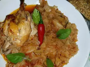 Tasty Chicken with Cabbage