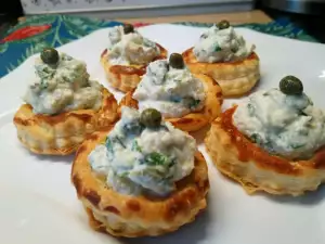 Vol-au-vent with Ricotta and Capers