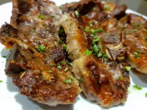 Oven-Baked Pork Neck Steaks