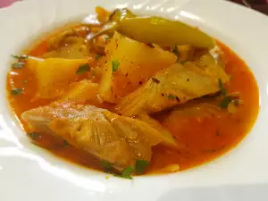 Vegan Stew with Artichokes and Potatoes