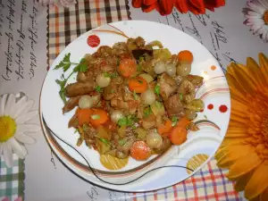 Gardener's Stew with Pork and Asparagus