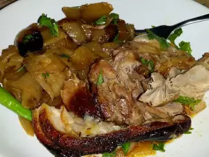 Sauteed Pork with Onions