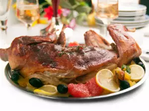 Roasted Whole Rabbit