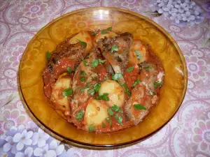 Rabbit with Potatoes