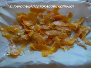 Candied Orange Peels