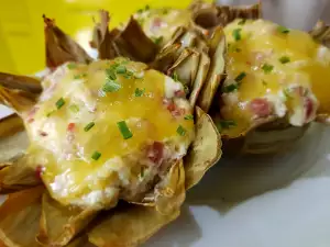 Baked Artichokes with a Wonderful Filling