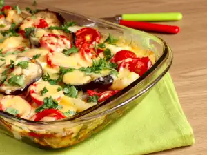 Eggplant and Tomato Bake