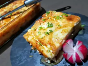 Casserole with Potatoes and Eggplant