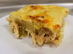 Potato, Chicken and Cream Casserole