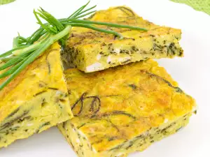 Frittata with Cheese and Onions