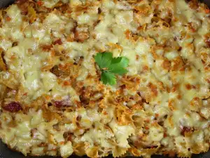 Macaroni with Minced Meat in the Oven