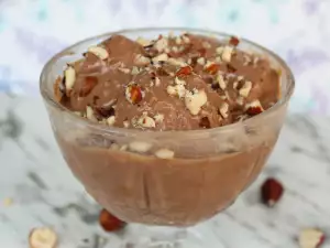 Healthy Hazelnut Ice Cream