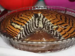 Lovely Zebra Cake