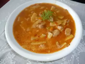 Stew with Green Beans and Pork