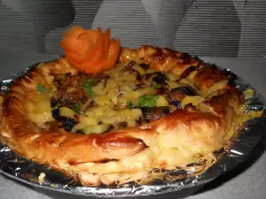 Vegetable Pie with Steamed Dough