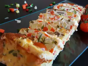 Vegetable Cream Cheese Terrine