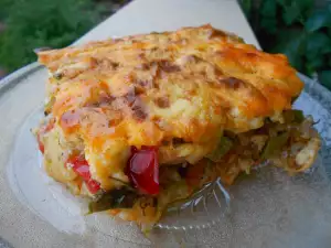 Vegetable Moussaka with Two Types of Peppers