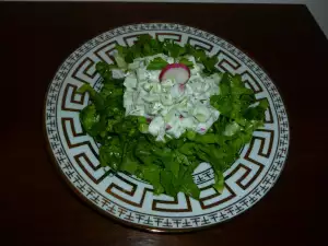 Spring Salad with Yoghurt