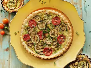 Zucchini and Thyme Pie