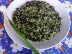 Rice with Spinach