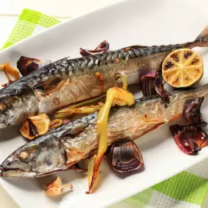 roasted mackerel