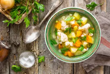 Simple Homemade Winter Vegetable Soup