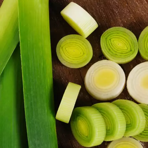 Leeks Have Antibacterial Effects