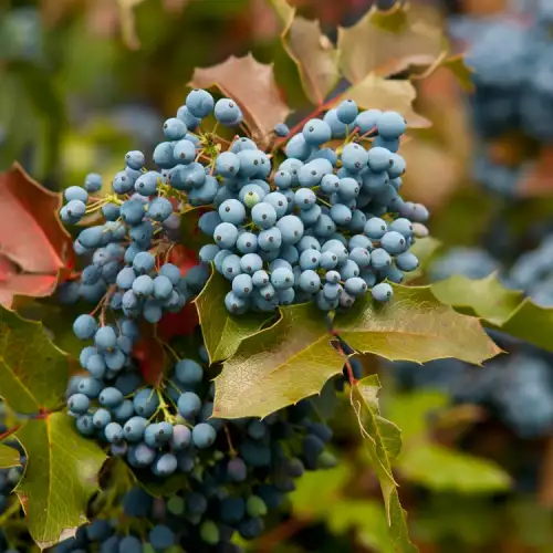 Mahonia Fruits are Brimming with Vitamin C