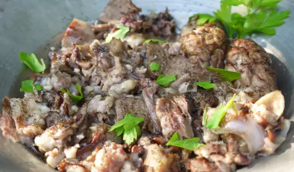 What Spices are Added to a Lamb Head?