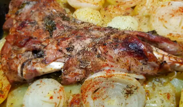 Aromatic Lamb Clod in the Oven