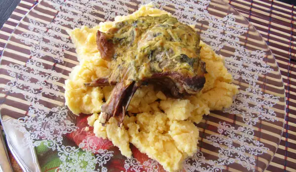 Lamb Chops with Mustard and Herbs