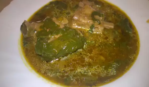 Pork with Spinach