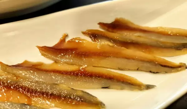 Homemade Salted Anchovies