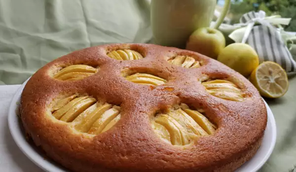 German apple cake Apfelkuchen