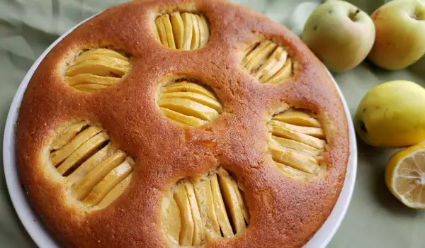 German apple cake Apfelkuchen