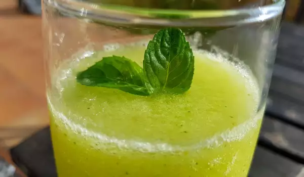Apple and Mint Sorbet